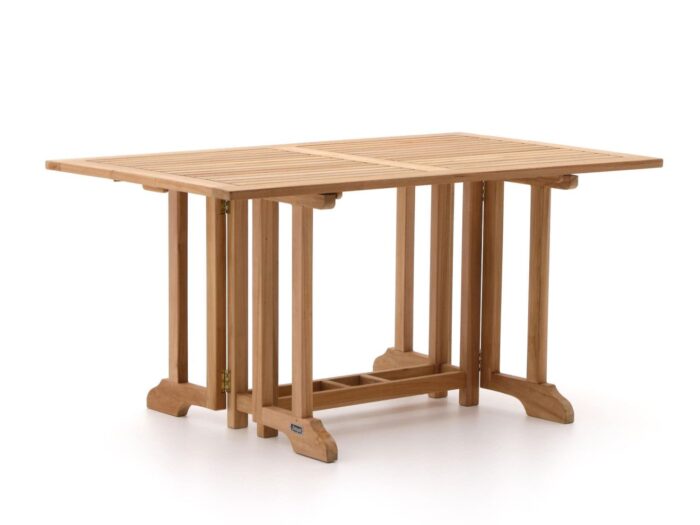 Bellagio tuinmeubelen Sunyard Butterfly klaptafel 150x90x74cm Laagste prijsgarantie! – Bruin