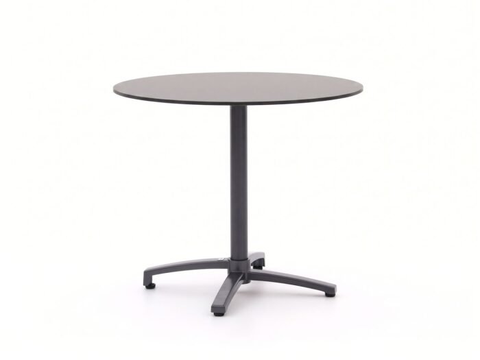 Bellagio tuinmeubelen Bellagio Canzo klaptafel ø80cm (h:73cm) Laagste prijsgarantie! – Grijs