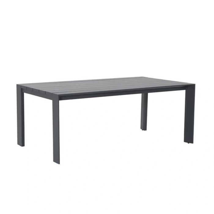 Garden impressions Levanto Tuintafel Carbon Black 170×100 cm
