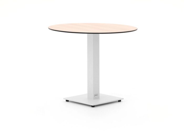Forza Furniture Forza Orta tuintafel ø80cm (h:73cm) Laagste prijsgarantie! – Wit