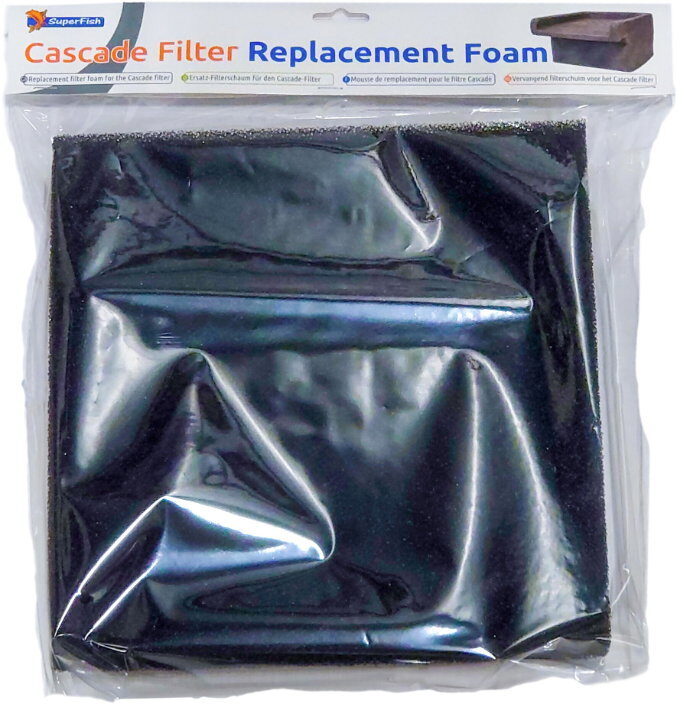 Superfish Cascade filter filtermat 1 stuks – zwart