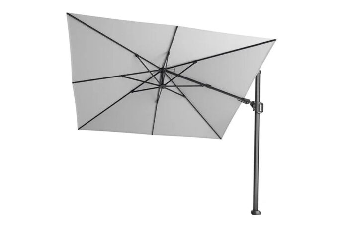 Platinum Sun & Shade | Zweefparasol Challenger T² 300 x 300 cm | Wit