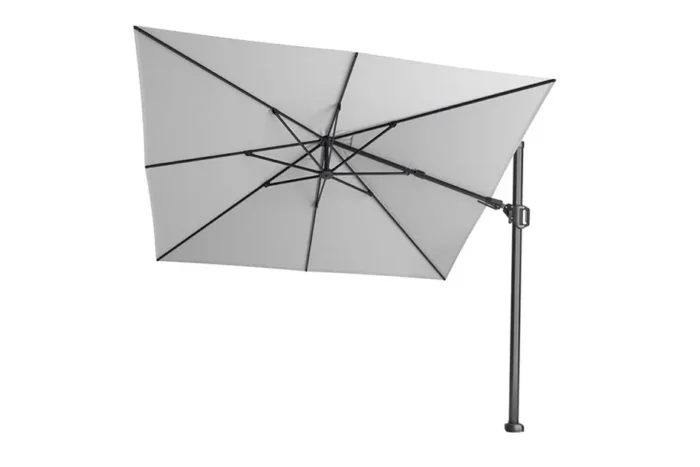 Platinum Sun & Shade | Zweefparasol Challenger T² 300 x 300 cm | Wit