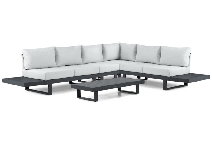 Lifestyle Garden Furniture Lorenzo hoek loungeset 7-delig – Grijs-antraciet