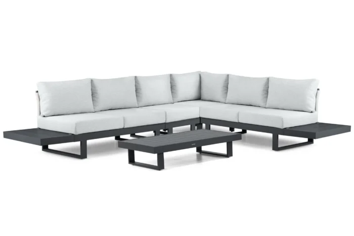 Lifestyle Garden Furniture Lorenzo hoek loungeset 7-delig - Grijs-antraciet