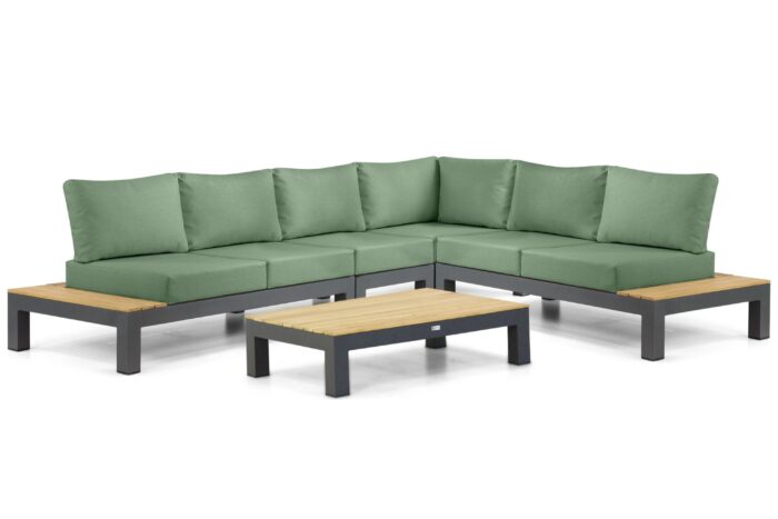 Lifestyle Garden Furniture Vittoria hoek loungeset 5-delig – Grijs-antraciet