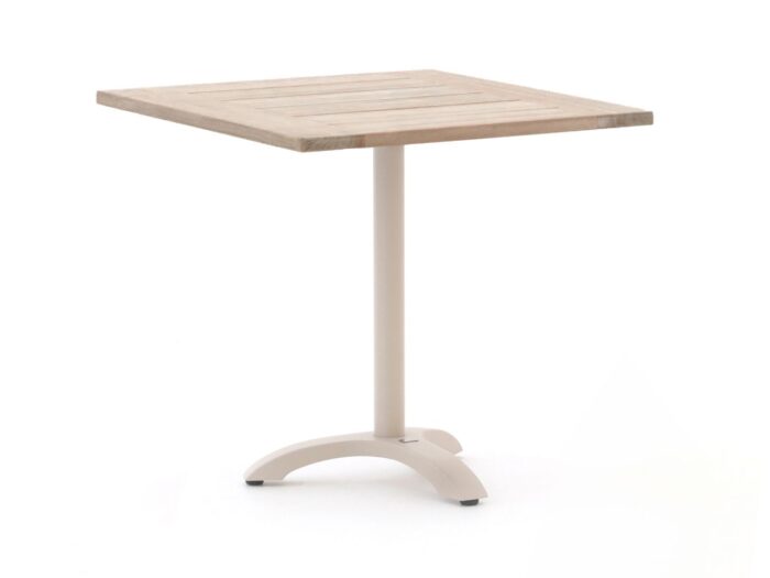Bellagio tuinmeubelen Bellagio Lisio tuintafel 80x80x75cm Laagste prijsgarantie! – Taupe