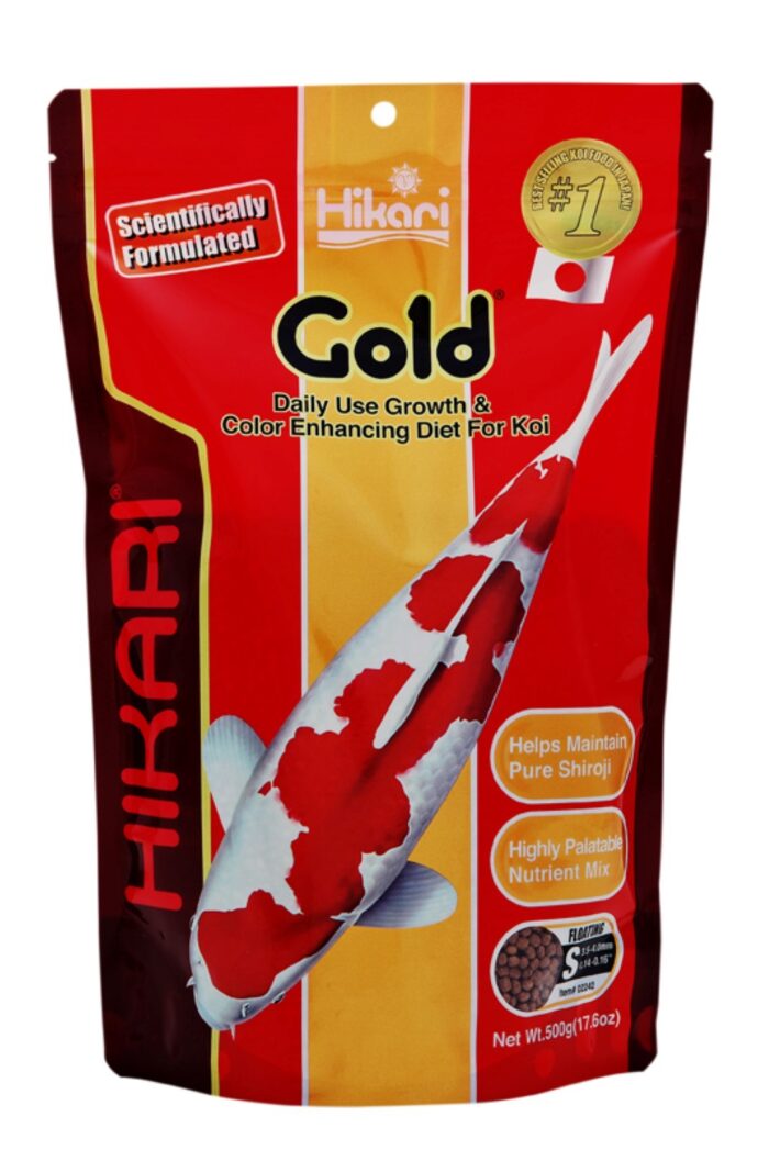 Hikari Gold Mini 500 Gr vissenvoer – geel