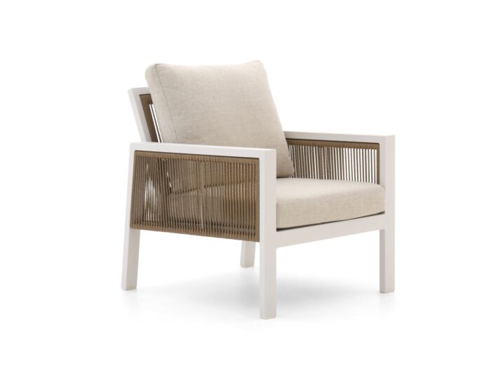 Manifesto Furniture Manifesto Alzano lounge tuinstoel Laagste prijsgarantie! – Wit