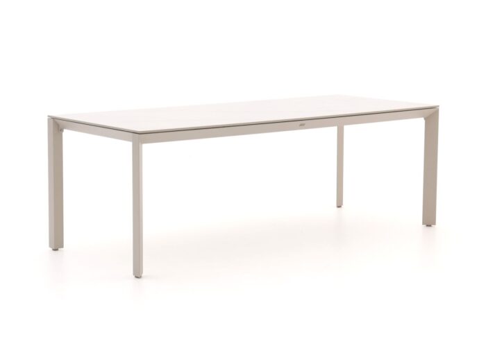Bellagio tuinmeubelen Sestino dining tuintafel 220x90cm – Taupe