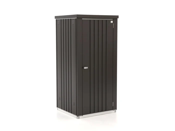 Biohort Tuinkast 93x83x182,5cm (incl. bodemplaat en frame) - Grijs