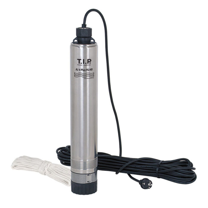 T.I.P. AJ4 Plus 5500 Bronpomp – Rood / zwart / RVS