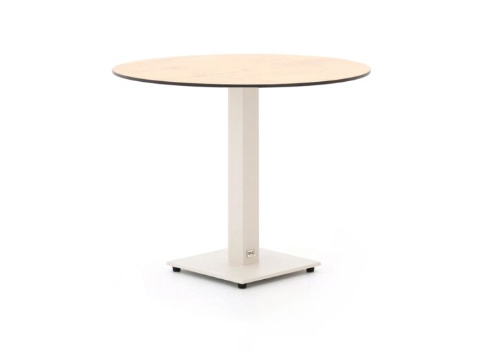 Forza Furniture Forza Orta tuintafel ø80cm (h:73cm) Laagste prijsgarantie! – Taupe
