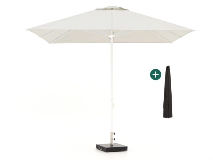 Shadowline Cuba parasol 300x300cm – Wit