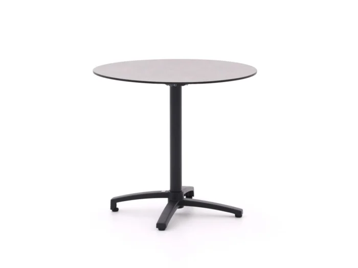 Bellagio tuinmeubelen Canzo klaptafel ø 80cm (h:73cm) - Grijs