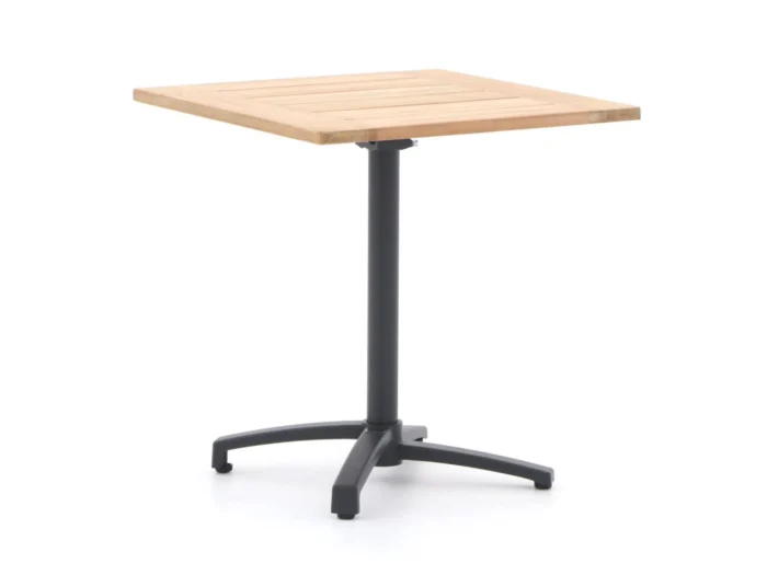 Bellagio tuinmeubelen Canzo klaptafel 70x70x75cm - Bruin