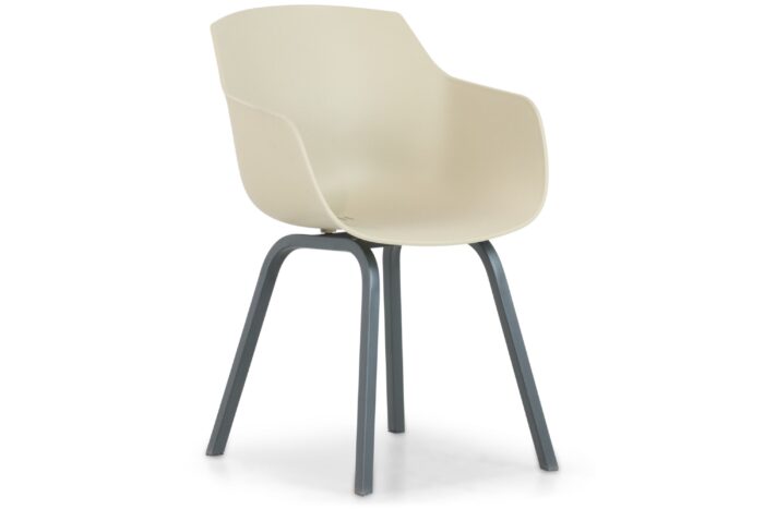 Lifestyle Garden Furniture Salina dining tuinstoel – Taupe-naturel-bruin