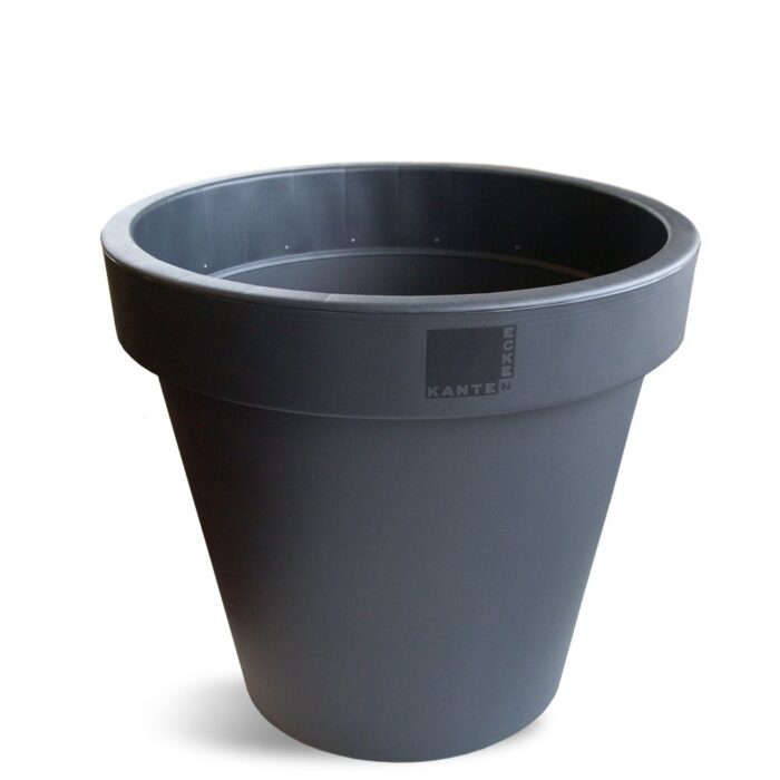 Nampook Bloempot Ek rond 80x80x69 cm antraciet – grijs
