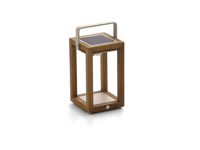 SUNS Tom lantaarn solar 16x17x28cm Laagste prijsgarantie! – Taupe