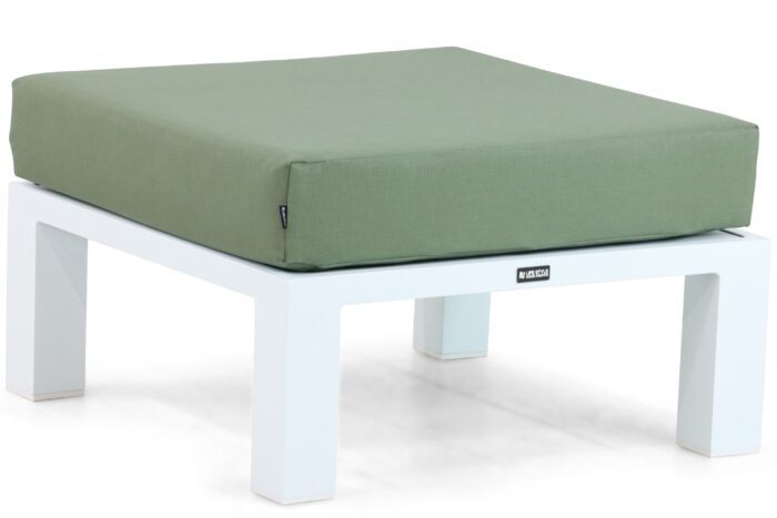 Lifestyle Garden Furniture Luca lounge voetenbank – Wit