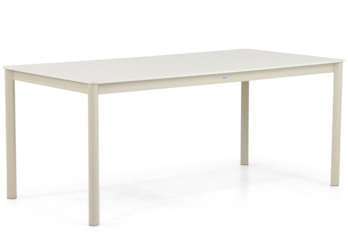 Coco Como dining tuintafel 180 x 90 cm – Taupe-naturel-bruin