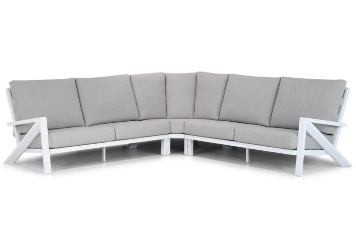 Santika Furniture Cinta hoek loungeset 3-delig – Wit