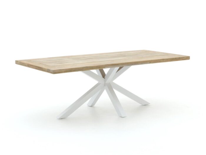 Bellagio tuinmeubelen Bellagio Montorio dining tuintafel 220x100cm Laagste prijsgarantie! – Bruin