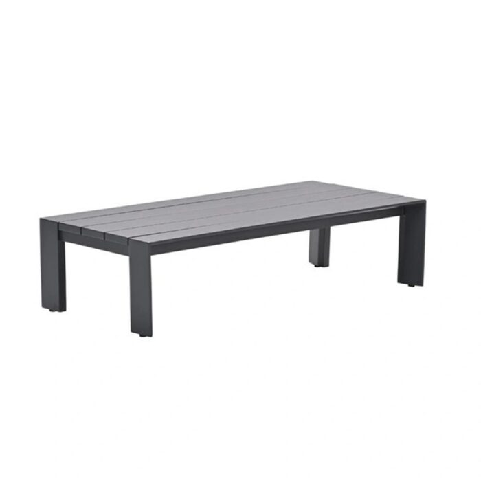 Garden impressions Levanto Salontafel Carbon Black 140 cm – grijs