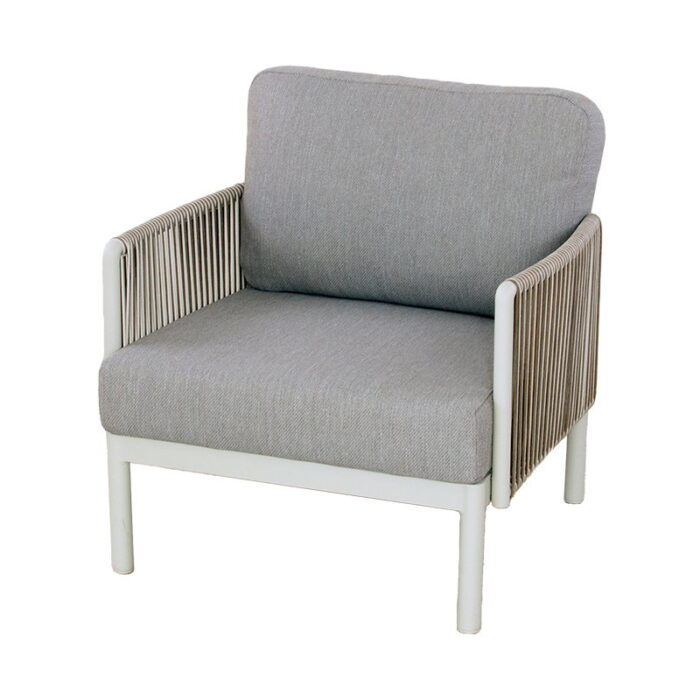 Oosterik home Sidney lounge stoel sunny creme – beige