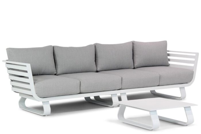 Santika Furniture Sovita loungebank 3-delig – Wit