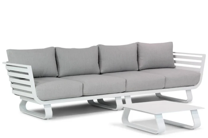 Santika Furniture Sovita loungebank 3-delig - Wit