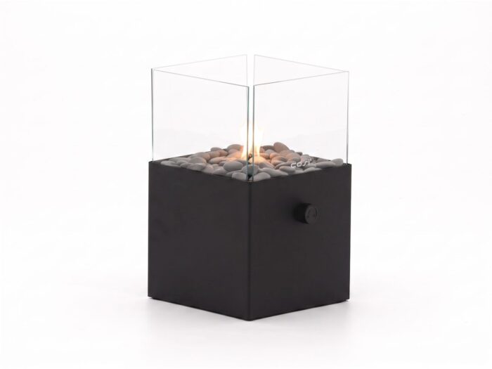 Cosiscoop Square gaslantaarn 20x20cm (h:30cm) – Zwart