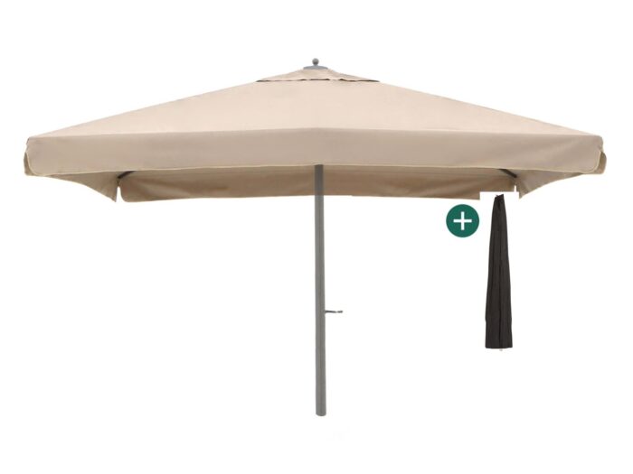 Shadowline Java parasol 450x450cm Laagste prijsgarantie! – Taupe