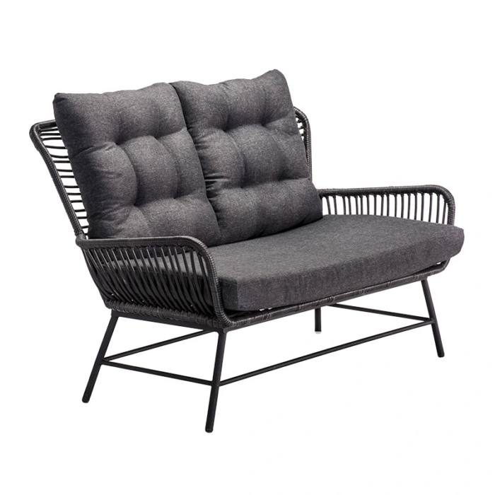 Own Pia Loungebank Charcoal – grijs;zwart