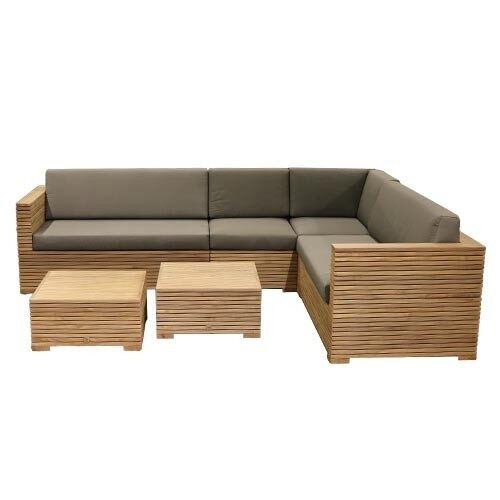 Own Camden loungeset tuinmeubel hoekset L272x211 x B80 x H77 – bruin