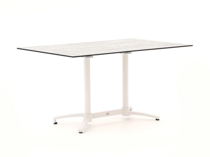 Bellagio tuinmeubelen Bellagio Canzo klaptafel 140x80x73cm Laagste prijsgarantie! – Wit