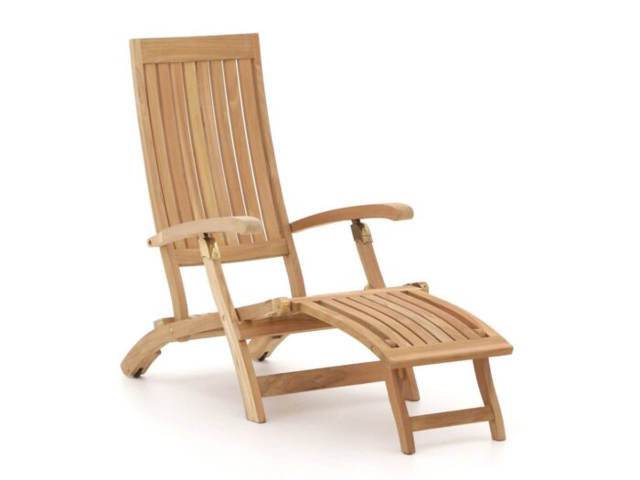 Sunyard Furniture Sunyard Liverpool deckchair Laagste prijsgarantie! – Bruin