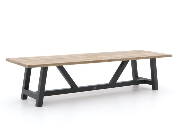 Bellagio tuinmeubelen Bellagio Bresimo dining tuintafel 330x100cm Laagste prijsgarantie! – Grijs