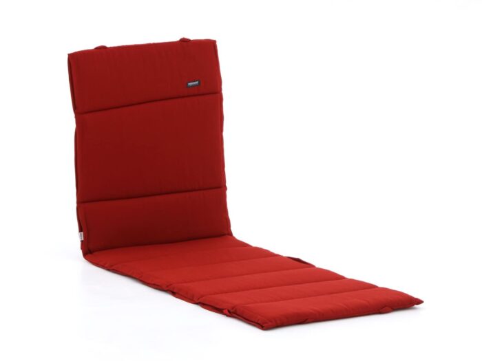 Madison Fiber tuinkussen voor ligbed 200x65cm Laagste prijsgarantie! – Rood