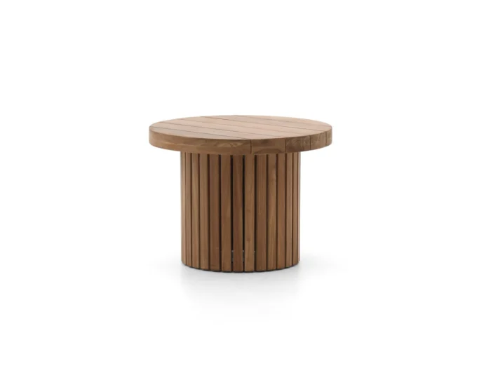 Tierra Outdoor Marapa lounge tuintafel ø 60cm (h: 45cm) - Bruin