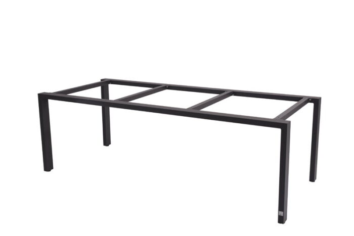 4so Goa tafelframe Antracite met tafelblad Ceramic Terrazzo 220 x 95 cm – multi