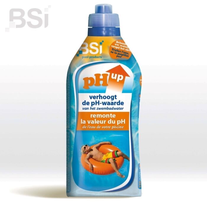Bsi Ph up liquid 1 liter Zwembadonderhoud