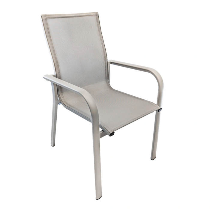 Trestino Gakona Tuinstoel Silver Grey – grijs