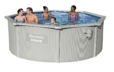 Bestway Zwembad hydrium set (zandfilter) rond 366