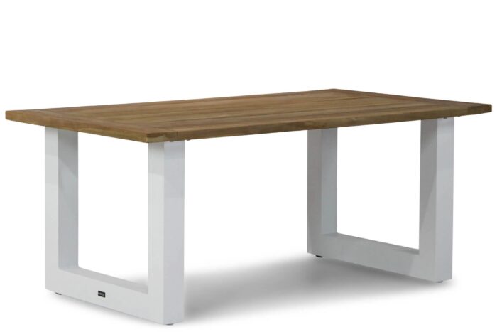 Lifestyle Garden Furniture Talai dining tuintafel wit 180 x 100 cm