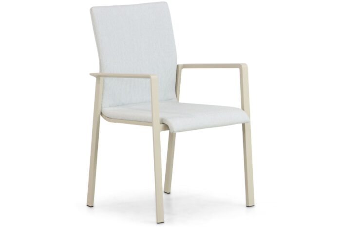 Lifestyle Garden Furniture Rome dining tuinstoel – Taupe-naturel-bruin