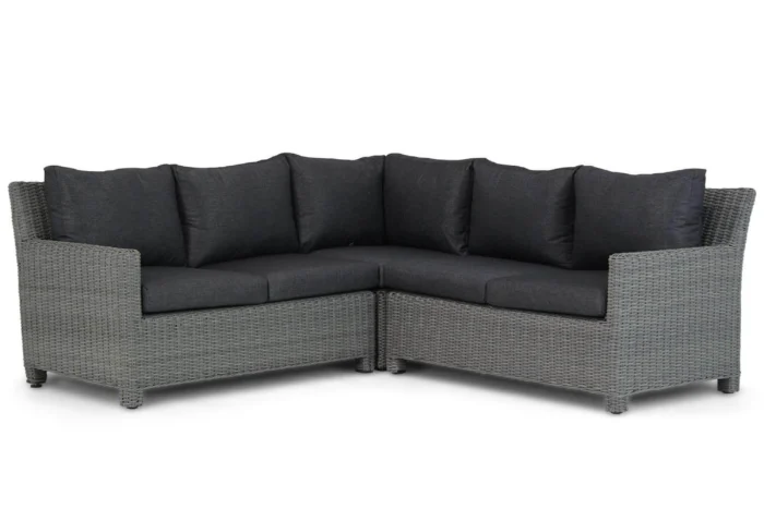 Garden Collections Lusso dining loungeset 3-delig - Grijs-antraciet