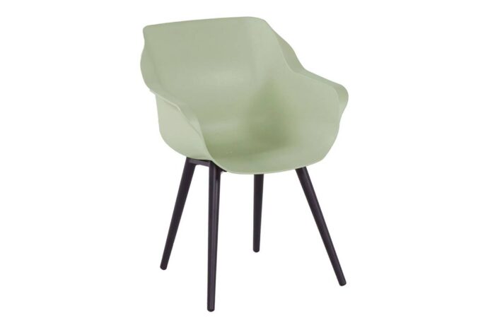 Hartman Sophie studio dining tuinstoel french green met gratis kussen – Groen