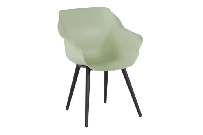 Hartman Sophie studio dining tuinstoel french green met gratis kussen - Groen
