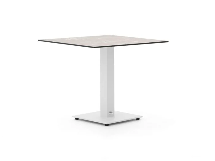 Forza Furniture Orta tuintafel 80x80x73cm - Wit